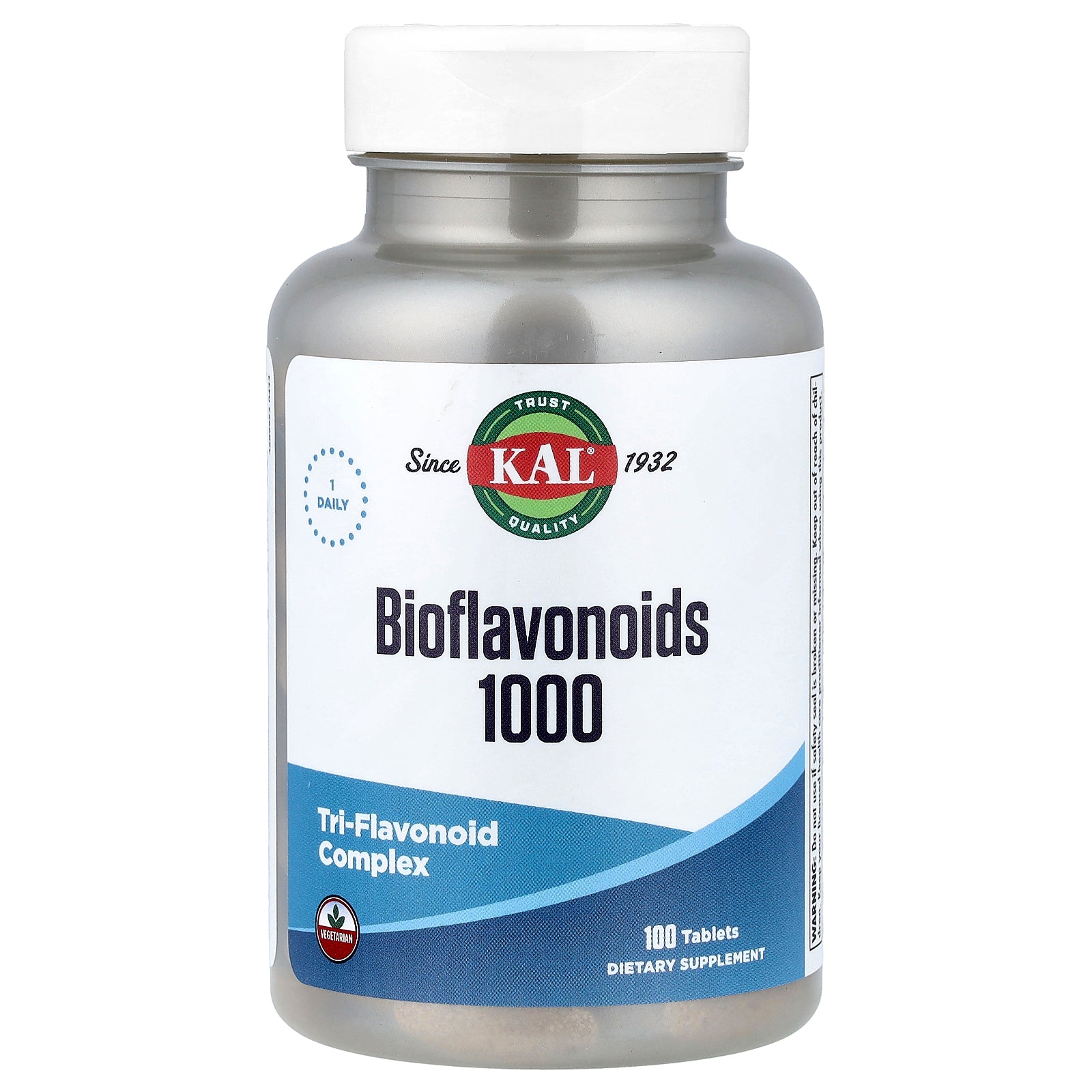 KAL, Bioflavonoids 1000, 100 Tablets