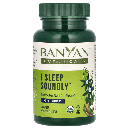 Banyan Botanicals, I Sleep Soundly, 90 Tablets