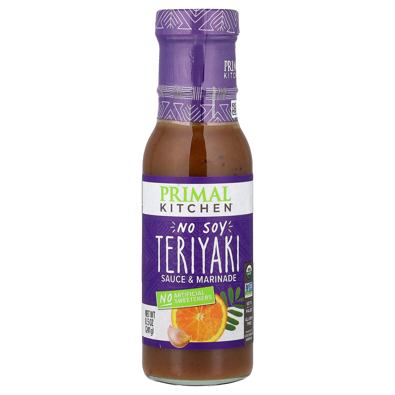 Primal Kitchen, No Soy Teriyaki Sauce & Marinade, 8.5 oz (241 g)