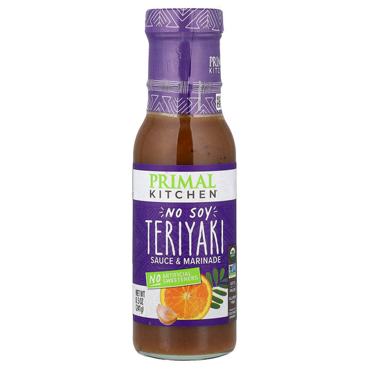Primal Kitchen, No Soy Teriyaki Sauce & Marinade, 8.5 oz (241 g)