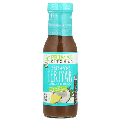 Primal Kitchen, Sauce & Marinade, Island Teriyaki, 9 oz (256 g)
