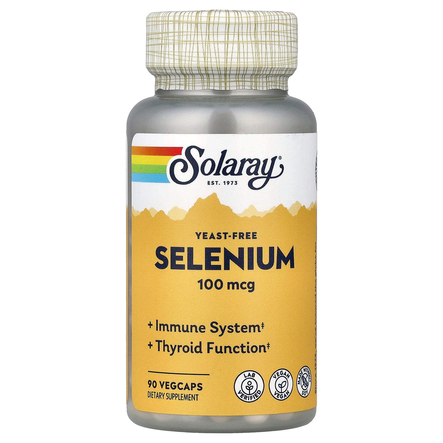 Solaray, Selenium, 100 mcg, 90 VegCaps