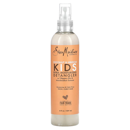 SheaMoisture, Kids Extra-Moisturizing Detangler, Coconut & Hibiscus, 8 fl oz (237 ml)