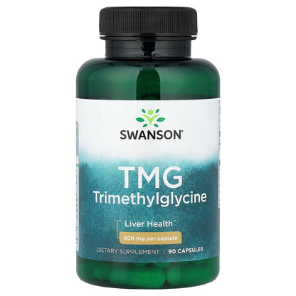 Swanson, TMG, 500 mg, 90 Capsules