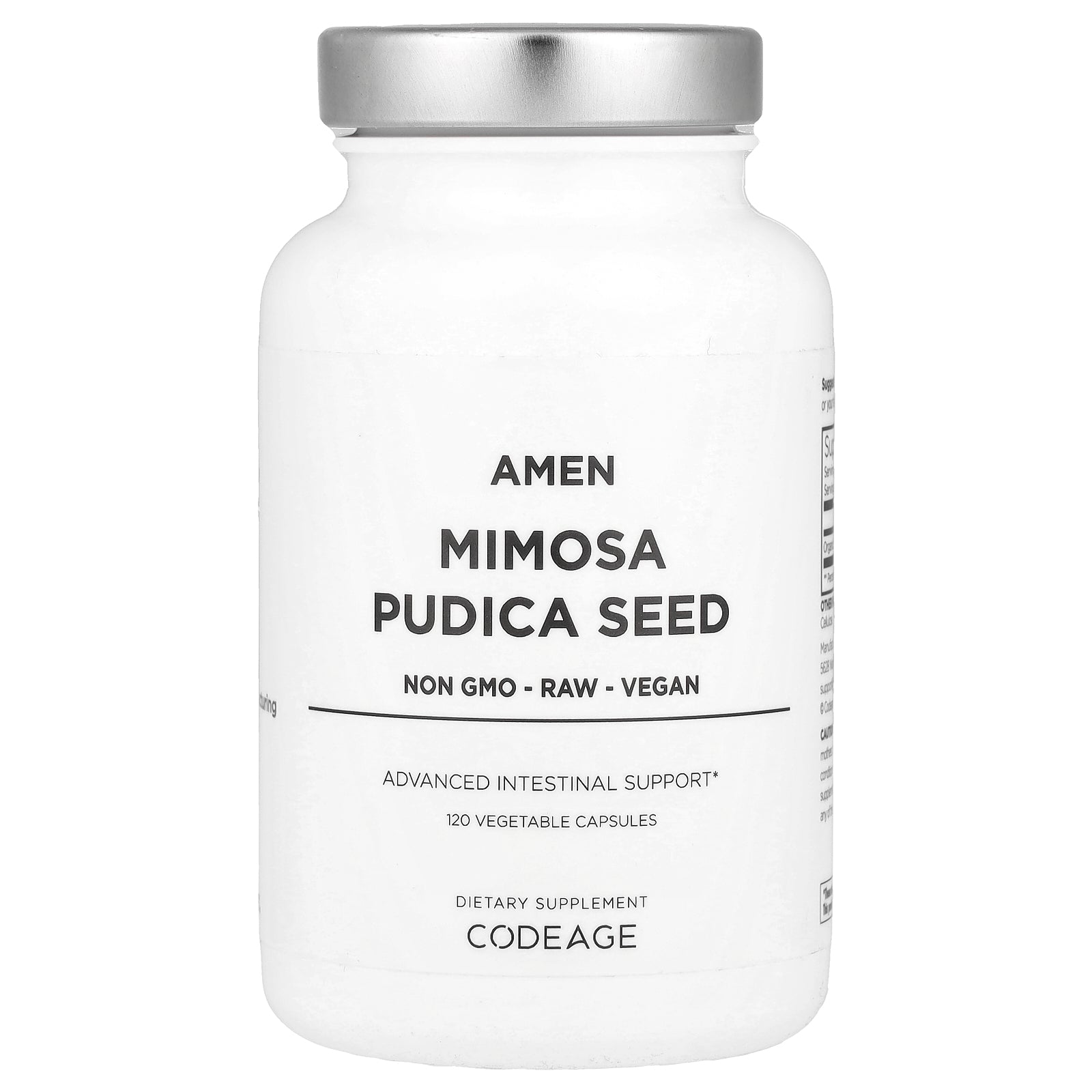 Codeage, Amen, Mimosa Pudica Seed, 450 mg , 120 Vegetable Capsules