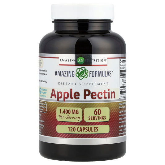 Amazing Nutrition, Apple Pectin, 120 Capsules (700 mg per Capsule)