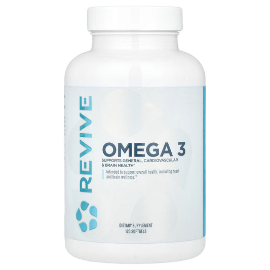 Revive, Omega 3, 120 Softgels