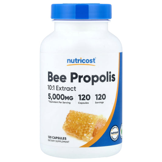 Nutricost, Bee Propolis, 5,000 mg, 120 Capsules
