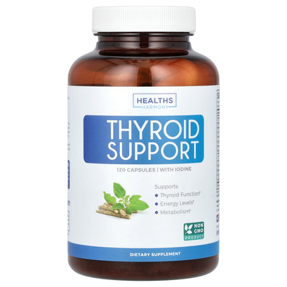 Healths Harmony, Thyroid Support, 120 Capsules