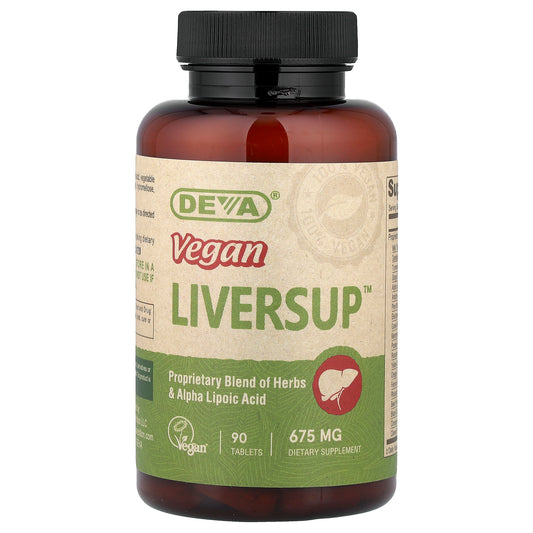Deva, Vegan Liversup™, 675 mg, 90 Tablets