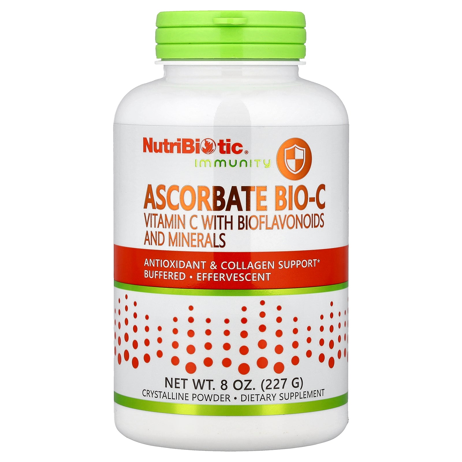 NutriBiotic, Immunity, Ascorbate Bio-C Powder, Vitamin C With Bioflavonoids And Minerals, 8 oz (227 g)