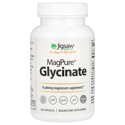 Jigsaw Health, MagPure™ Glycinate, 120 Capsules (50 mg per Capsule)