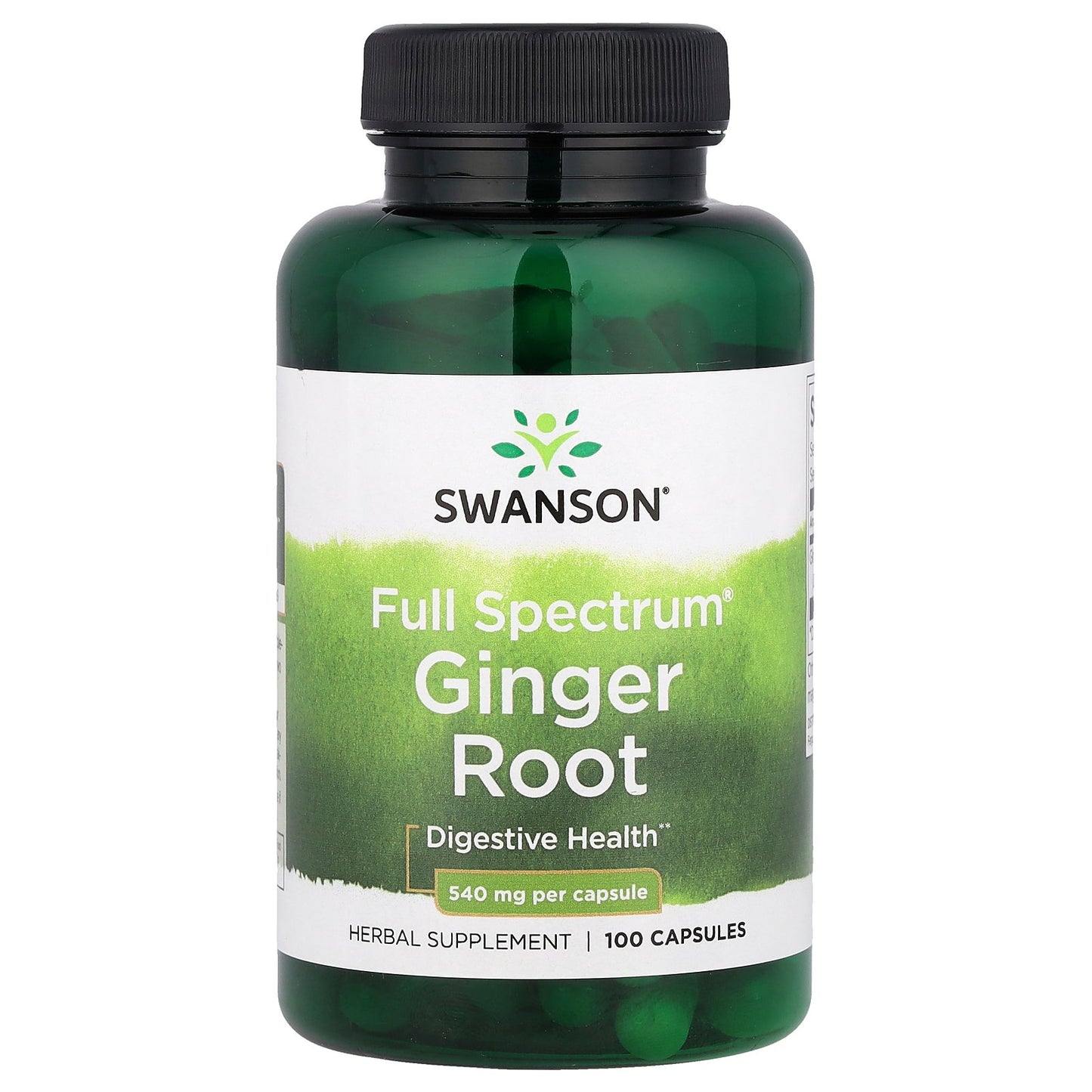 Swanson, Full Spectrum® Ginger Root, 540 mg, 100 Capsules