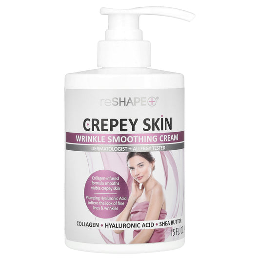 Reshape Plus, Crepey Skin, Wrinkle Smoothing Cream, 15 fl oz (444 ml)