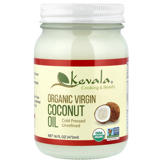 Kevala, Organic Virgin Coconut Oil, 16 fl oz (473 ml)