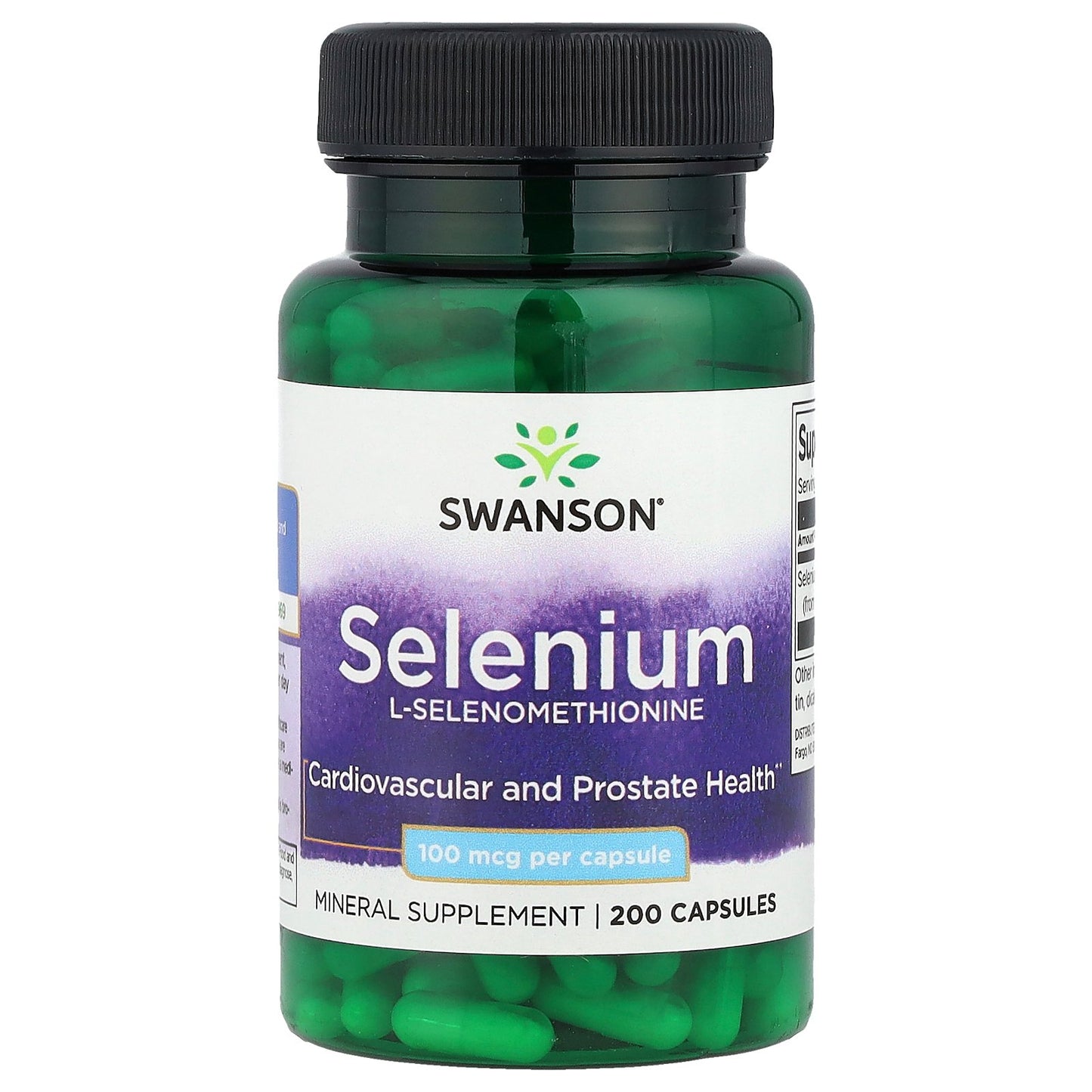 Swanson, Selenium, 100 mcg, 200 Capsules