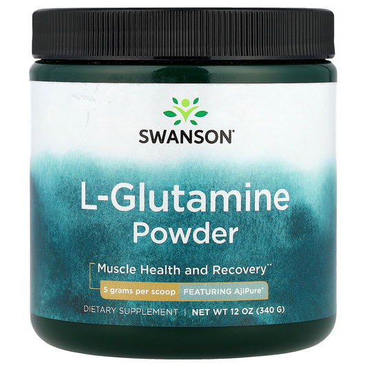 Swanson, L-Glutamine Powder, 12 oz (340 g)