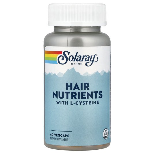 Solaray, Hair Nutrients With L-Cysteine, 60 VegCaps