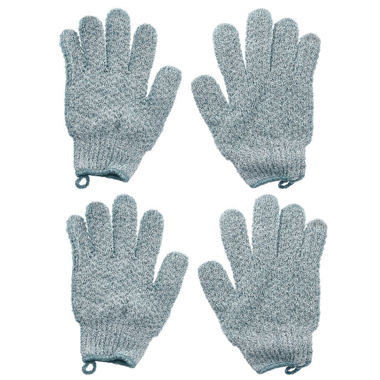Beauty By Earth, Heavy Exfoliating Gloves, 2 Pairs