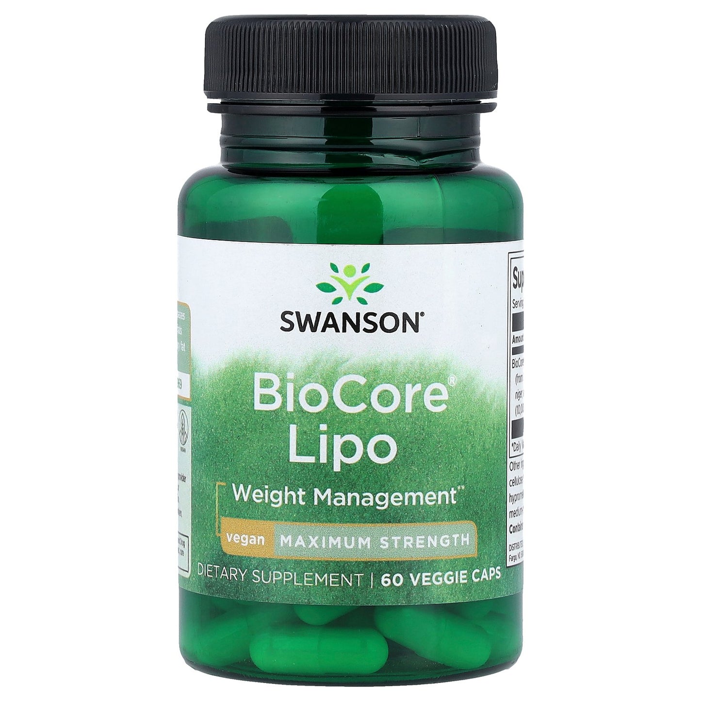 Swanson, BioCore® Lipo, Maximum Strength, 60 Veggie Caps (50 mg per Capsule)