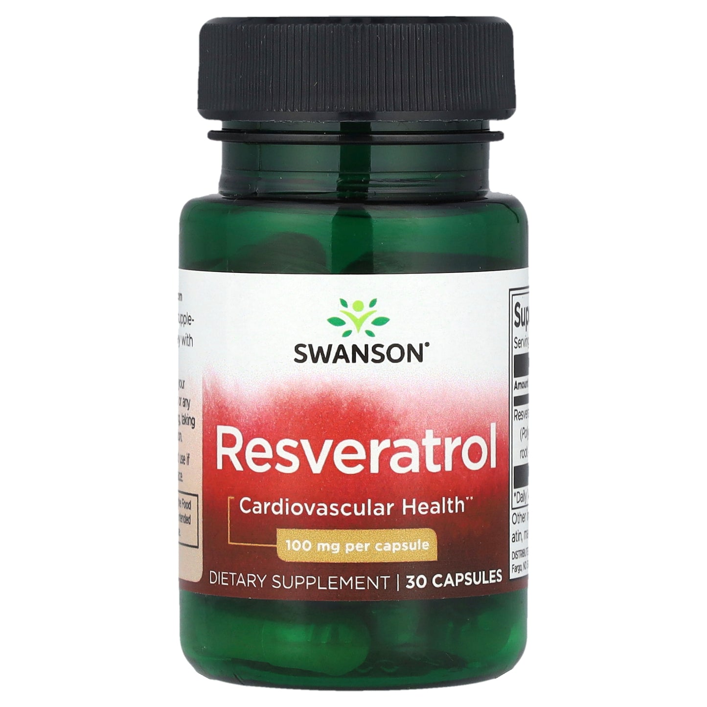 Swanson, Resveratrol, 100 mg, 30 Capsules