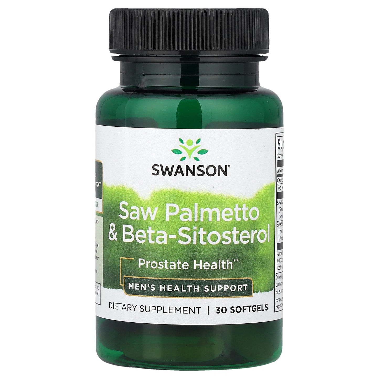 Swanson, Saw Palmetto & Beta-Sitosterol, 30 Softgels