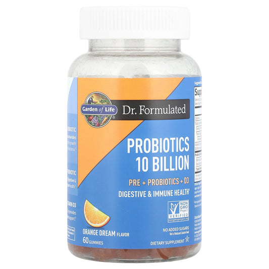 Garden of Life, Probiotics, Orange Dream, 10 Billion, 60 Gummies