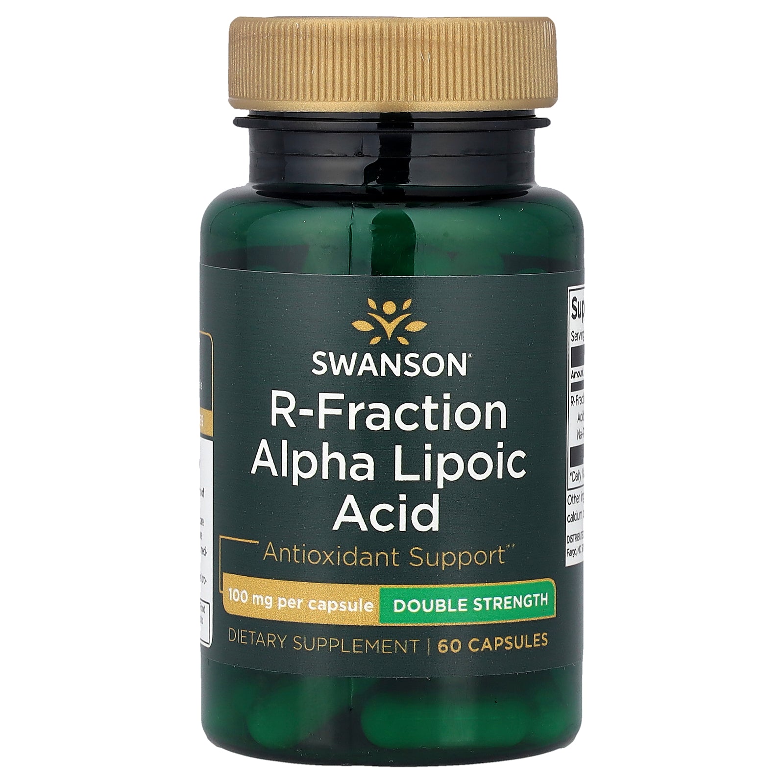 Swanson, R-Fraction Alpha Lipoic Acid, 100 mg, 60 Capsules