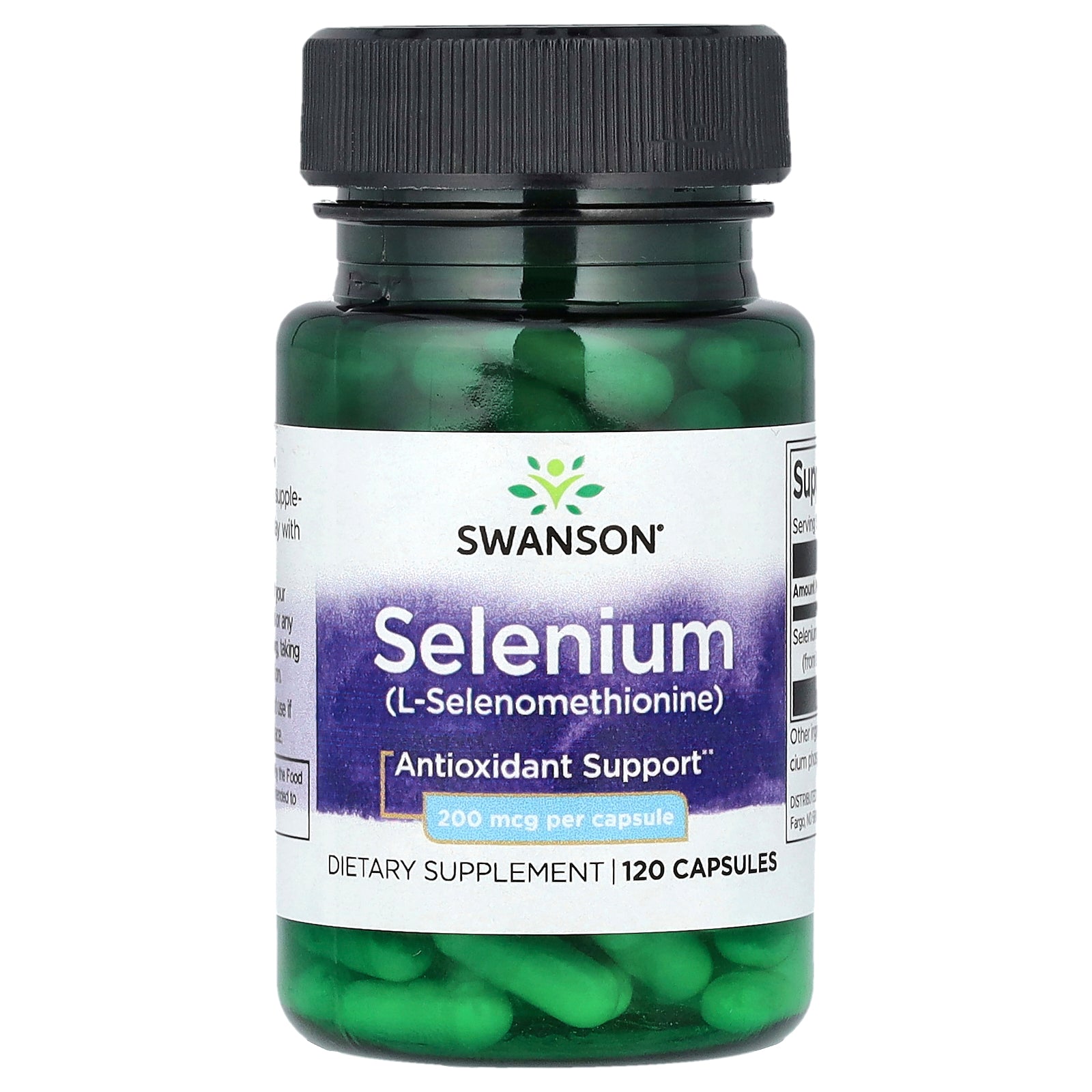 Swanson, Selenium, 200 mcg, 120 Capsules