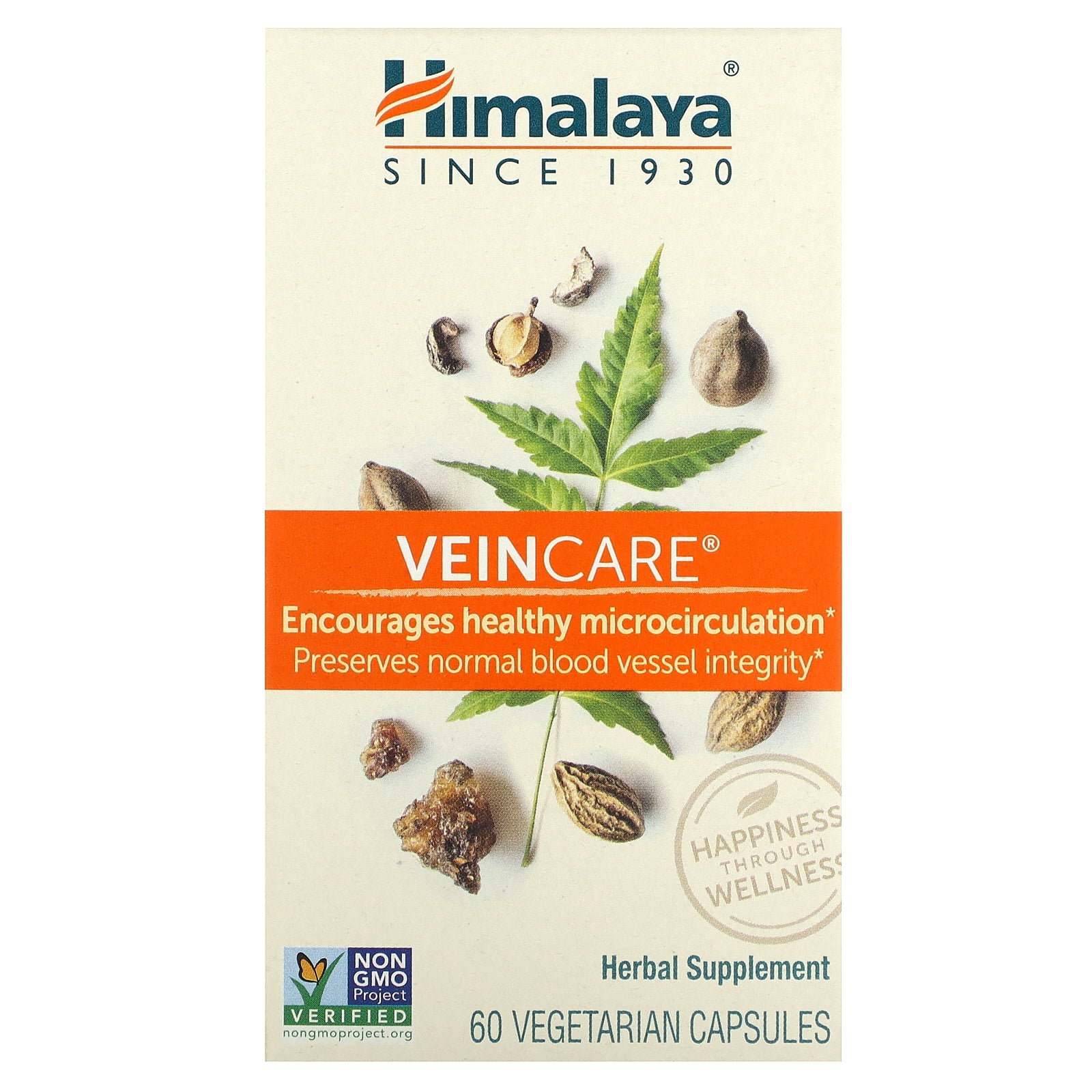 Himalaya, VeinCare, 60 Vegetarian Capsules