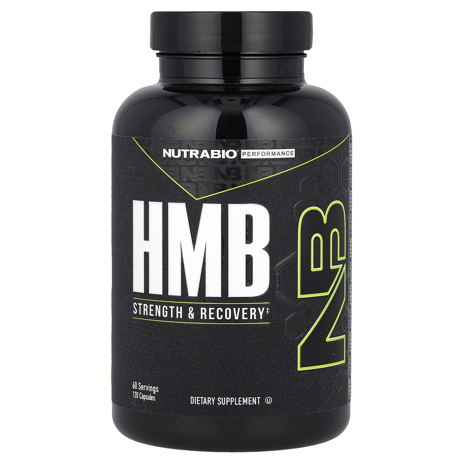 NutraBio, Performance, HMB, 120 Capsules (500 mg per Capsule)