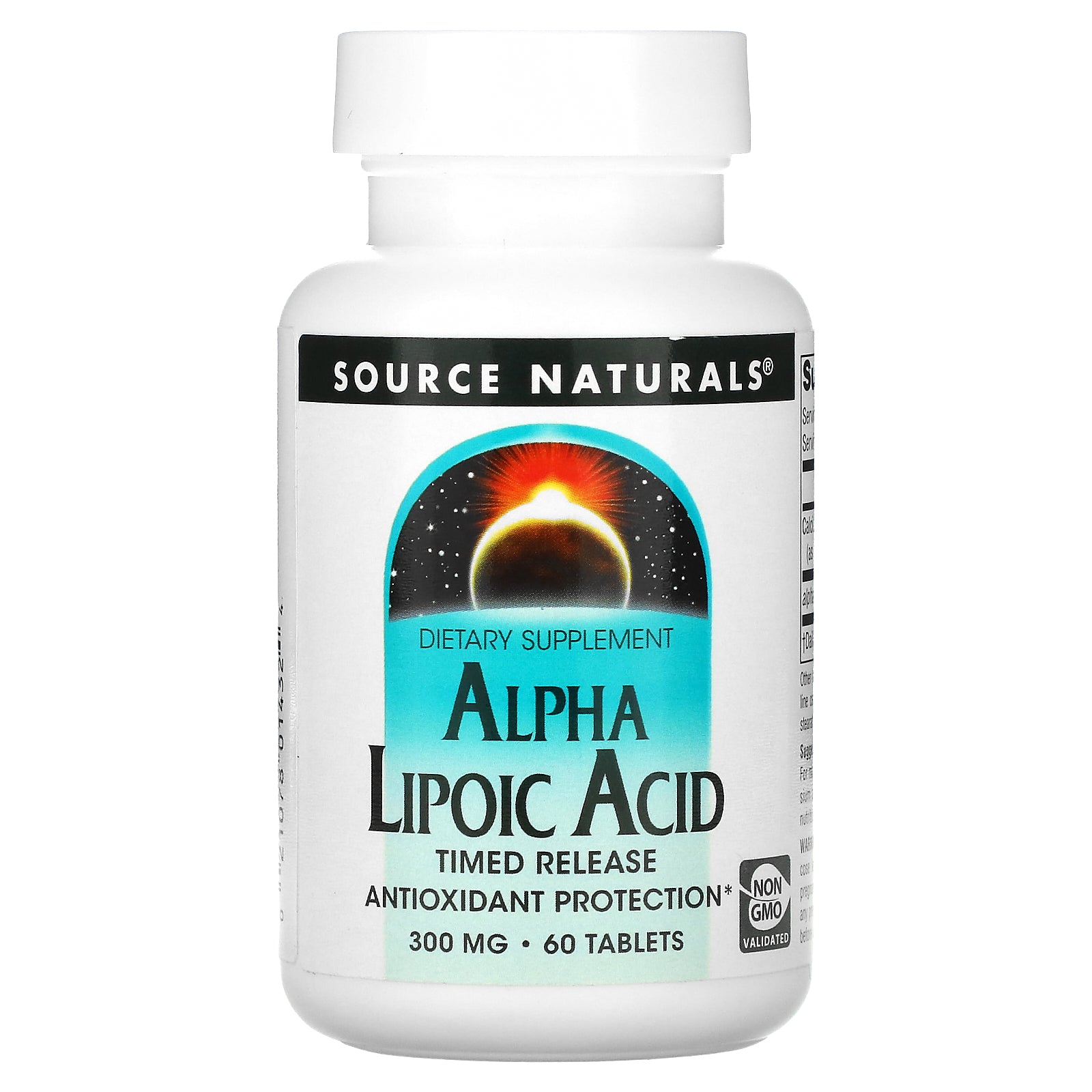 Source Naturals, Alpha Lipoic Acid, Timed Release, 300 mg, 60 Tablets