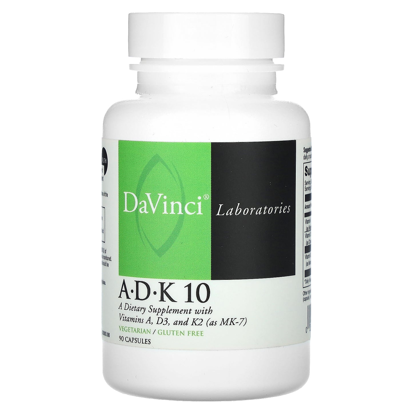 DaVinci Laboratories, A-D-K 10, 90 Capsules