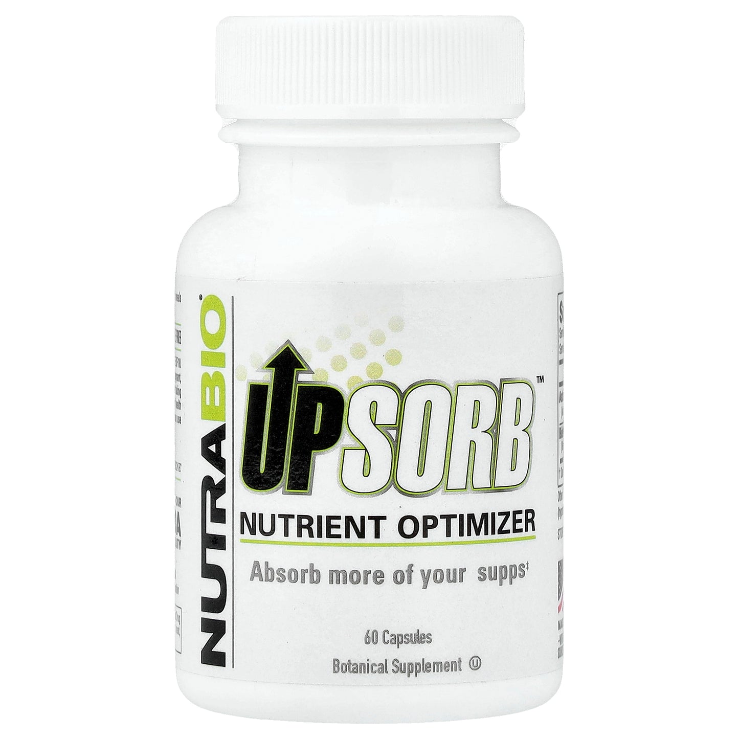 NutraBio, UpSorb™, 60 Capsules