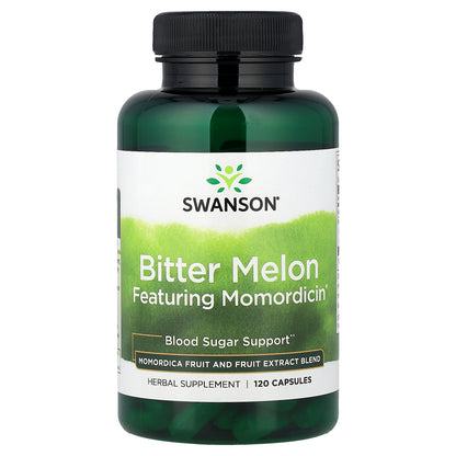 Swanson, Bitter Melon Featuring Momordicin®, 120 Capsules