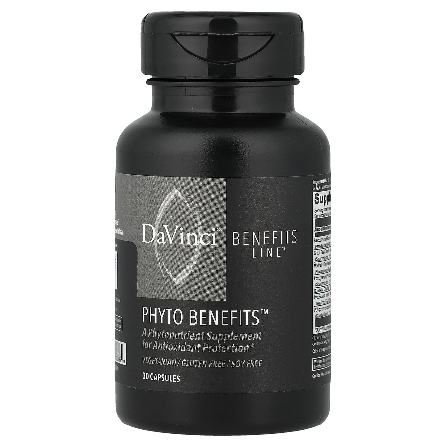 DaVinci Laboratories, Benefits Line™, Phyto Benefits™, 30 Capsules