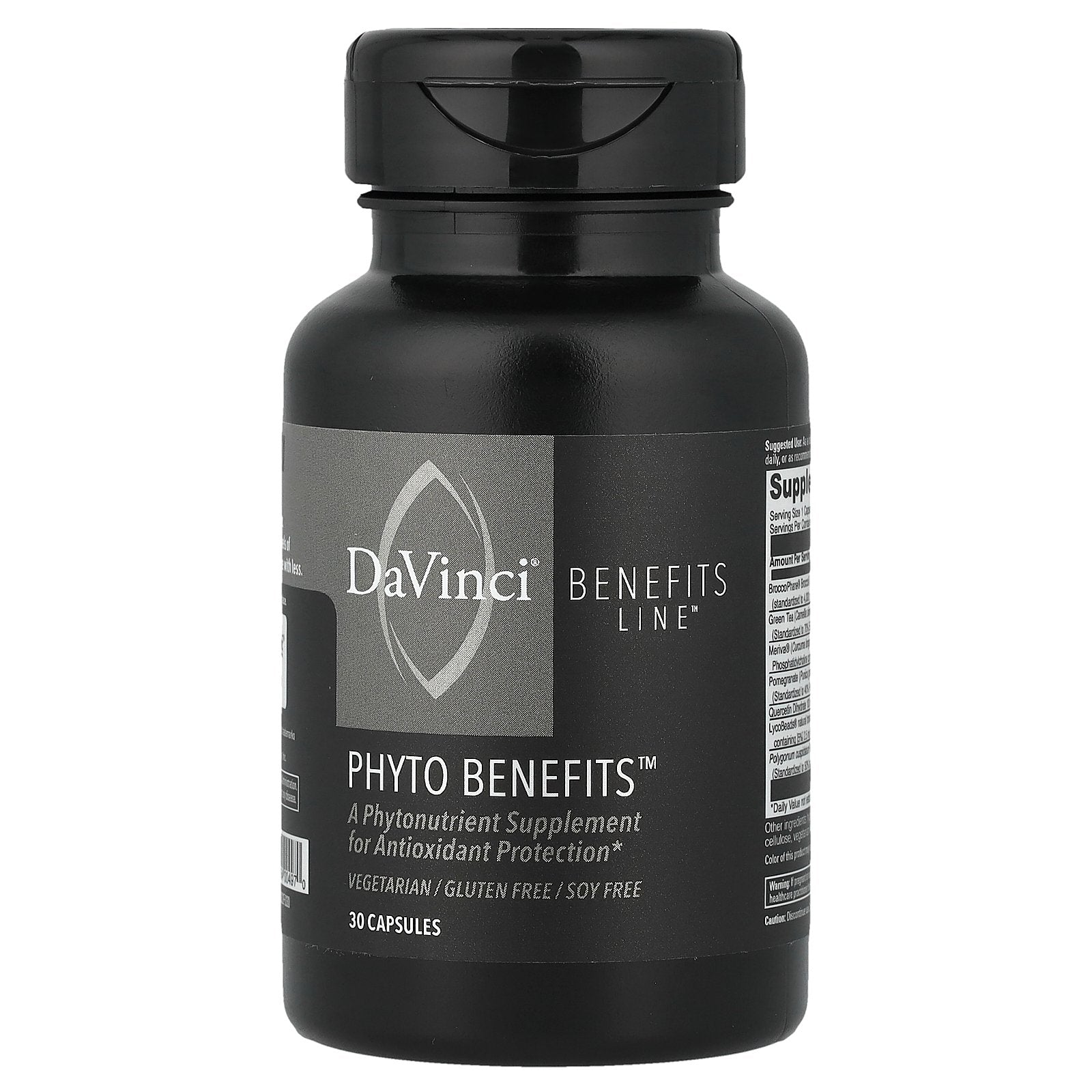 DaVinci Laboratories, Benefits Line™, Phyto Benefits™, 30 Capsules