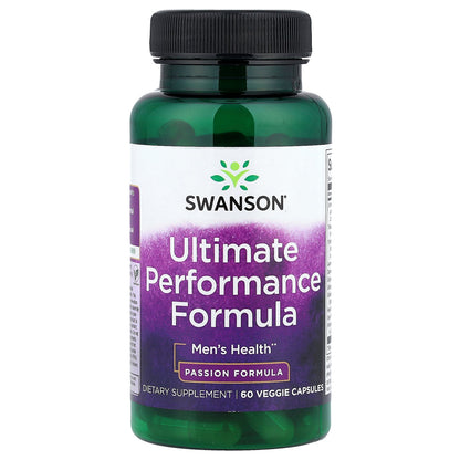Swanson, Ultimate Performance Formula, Men's Health, 60 Veggie Capsules