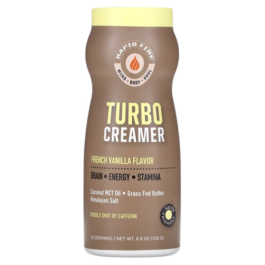 RAPIDFIRE, Turbo Creamer, French Vanilla , 8.8 oz (250 g)