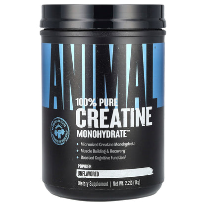 Animal, 100% Pure Creatine Monohydrate™ Powder, Unflavored, 2.2 lb (1 kg)
