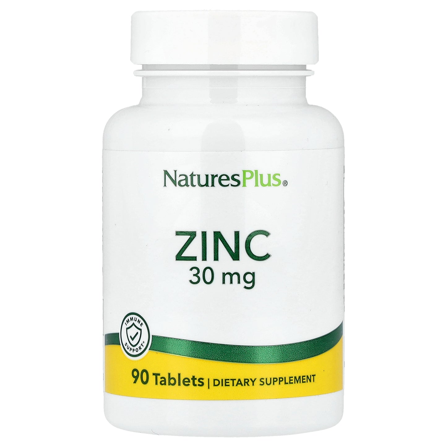 NaturesPlus, Zinc, 30 mg, 90 Tablets