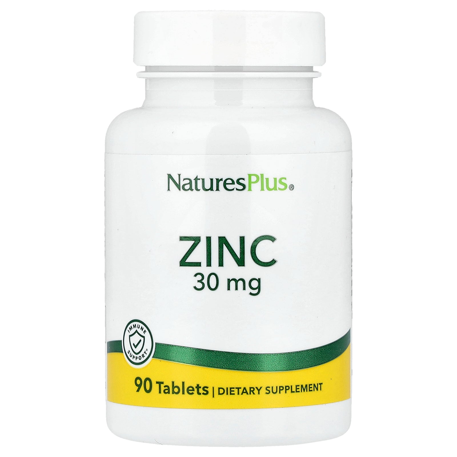 NaturesPlus, Zinc, 30 mg, 90 Tablets