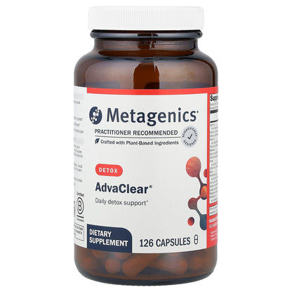 Metagenics, AdvaClear®, Detox, 126 Capsules