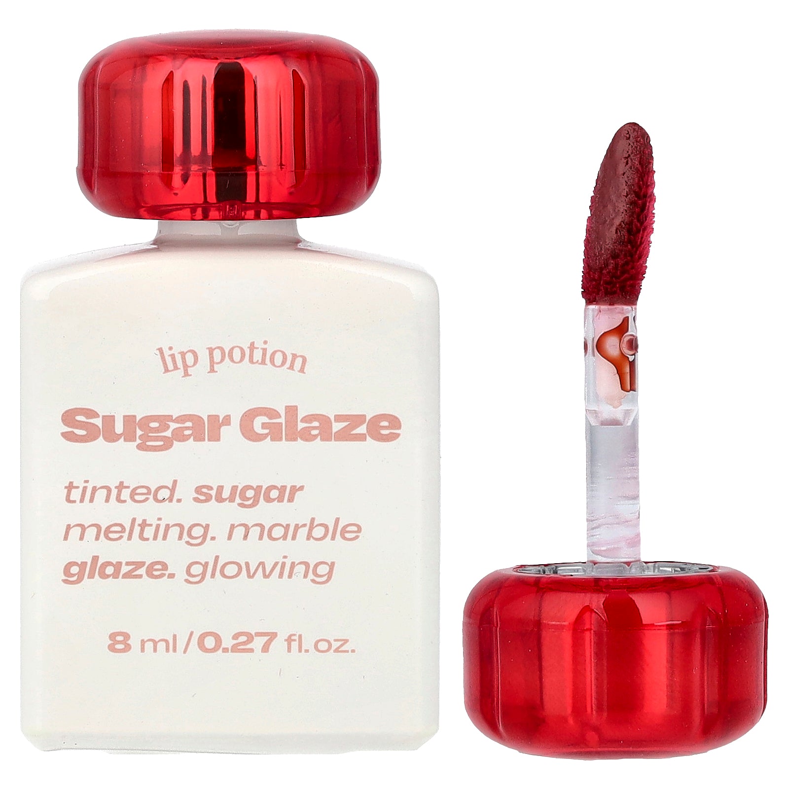 alternativestereo, Lip Potion Sugar Glaze, No.10 Wine Ball, 0.27 fl oz (8 ml)