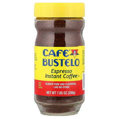 Café Bustelo, Espresso Instant Coffee®, 7.05 oz (200 g)