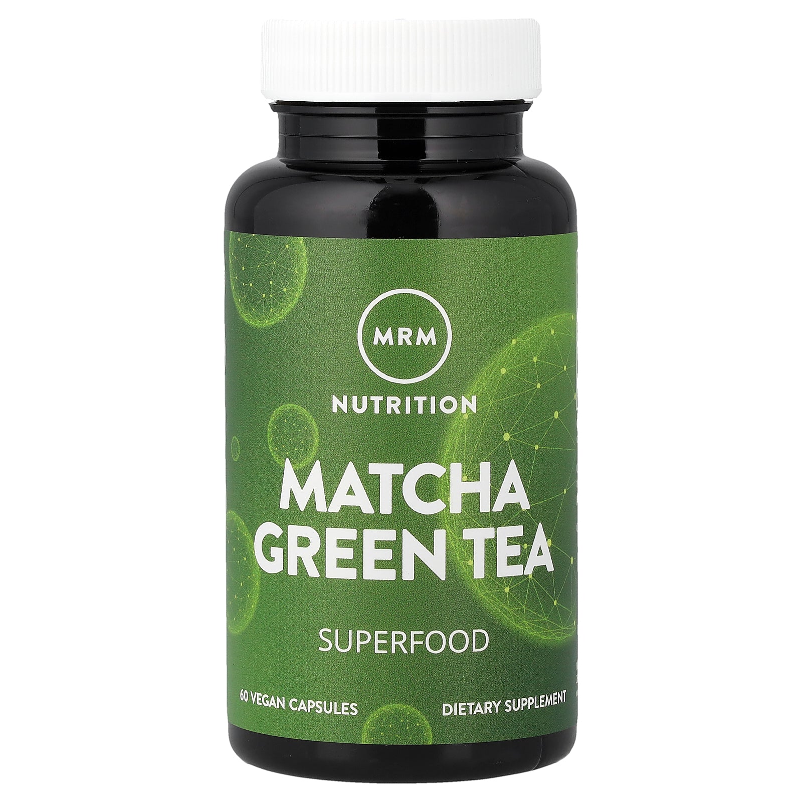 MRM Nutrition, Matcha Green Tea, 60 Vegan Capsules (500 mg per Capsule)