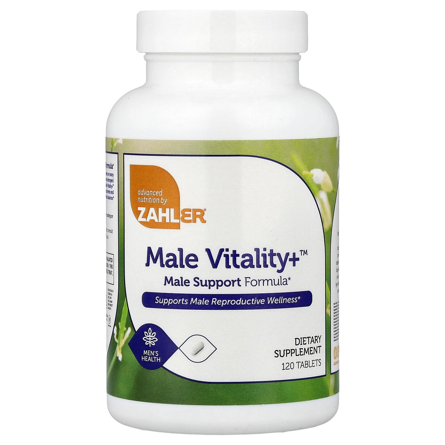Zahler, Male Vitality+™, 120 Tablets