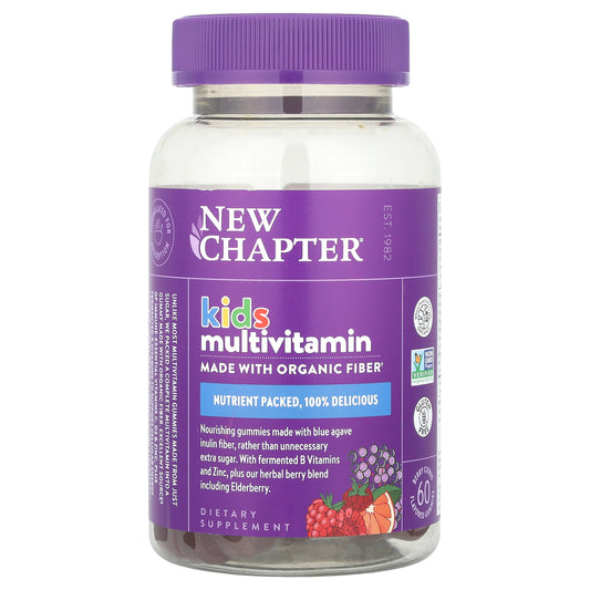 New Chapter, Kid's Multivitamin Gummies, Berry Citrus, 60 Gummies