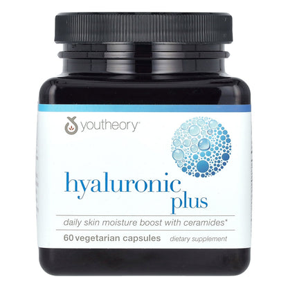 Youtheory, Hyaluronic Plus, 60 Vegetarian Capsules