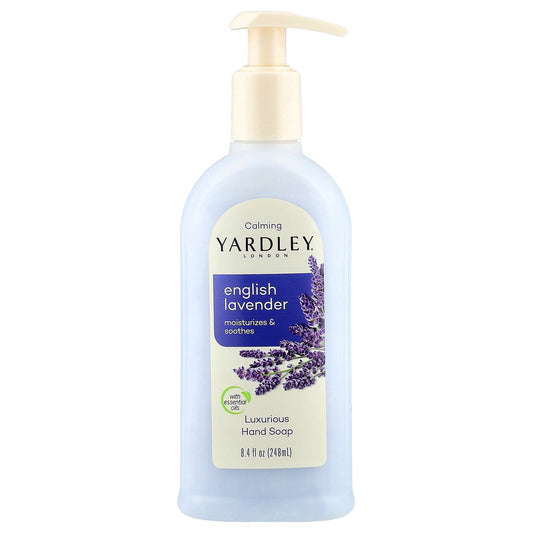 Yardley London, Luxurious Hand Soap, English Lavender, 8.4 fl oz (248 ml)